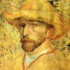 Vincent van Gogh | Master apollon Selbstporträt mit Strohhut - Van Gogh