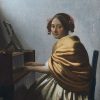 Johannes Vermeer | Master apollon Dame spielt die Jungfrau - Johannes Vermeer