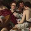 Caravaggio | Master apollon Jungen, die Musik machen – Caravaggio