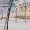 Gustave Caillebotte | Master apollon Park unter dem Schnee, um 1888 – Caillebotte