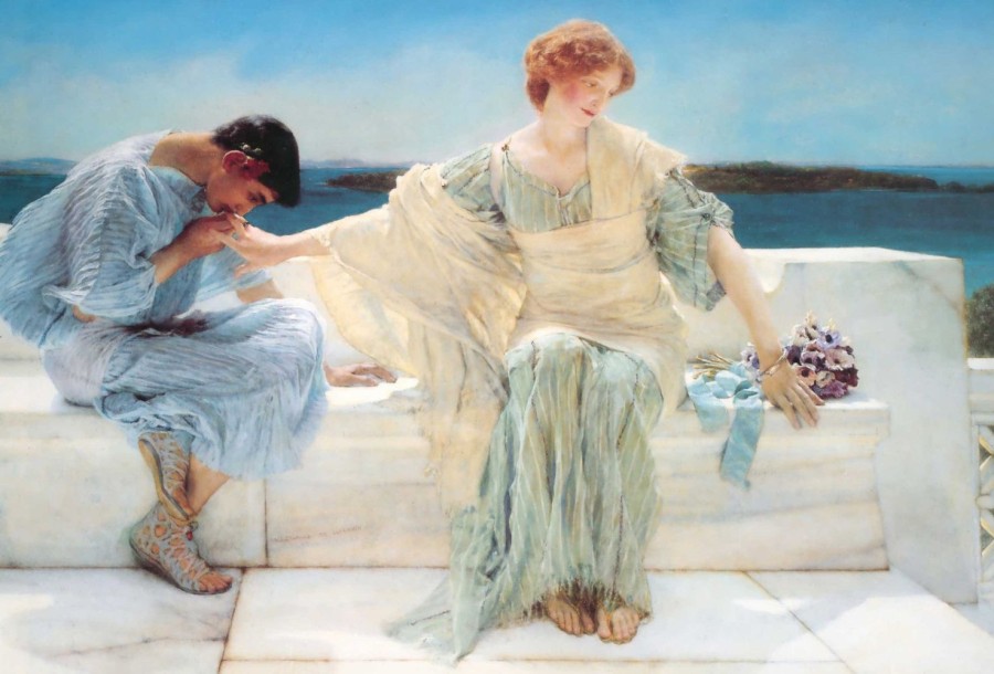 Lawrence Alma&Tadema | Master apollon Frag mich nicht mehr – Lawrence Alma-Tadema